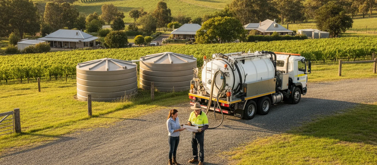 Professional septic technician in the Hunter Valley NSW