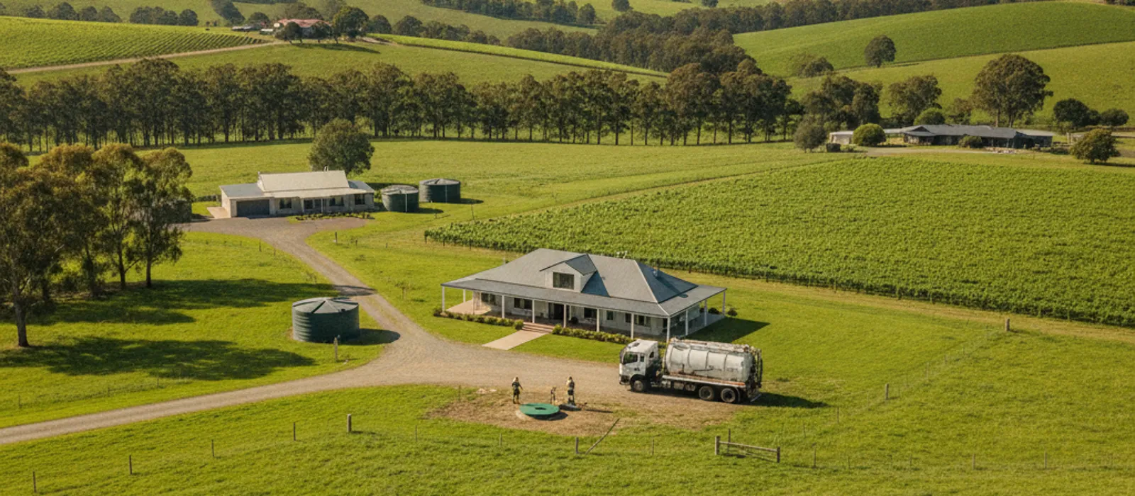 Professional septic technician in the Hunter Valley NSW