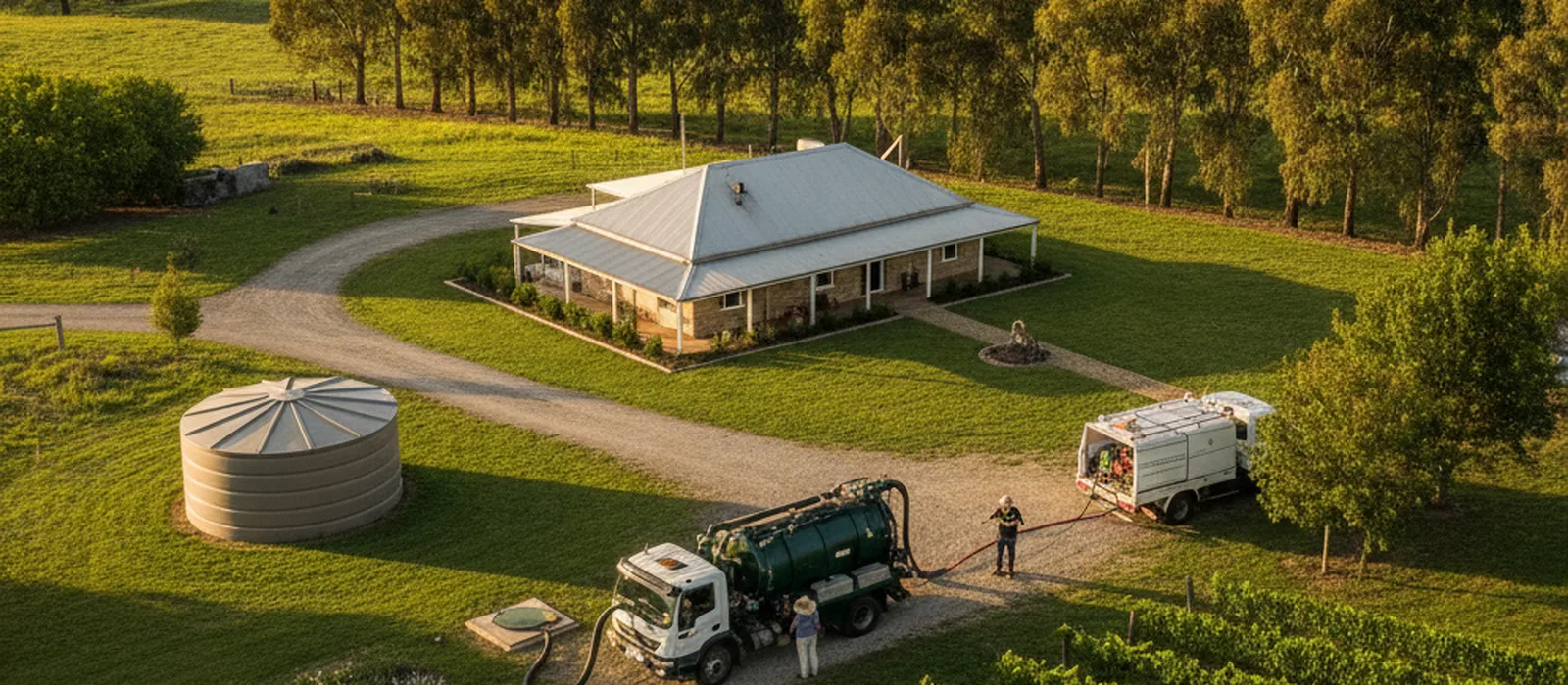 Professional septic technician in the Hunter Valley NSW