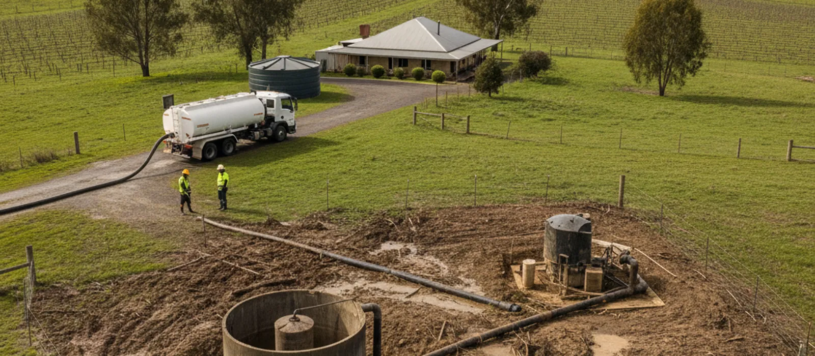 Professional septic technician in the Hunter Valley NSW