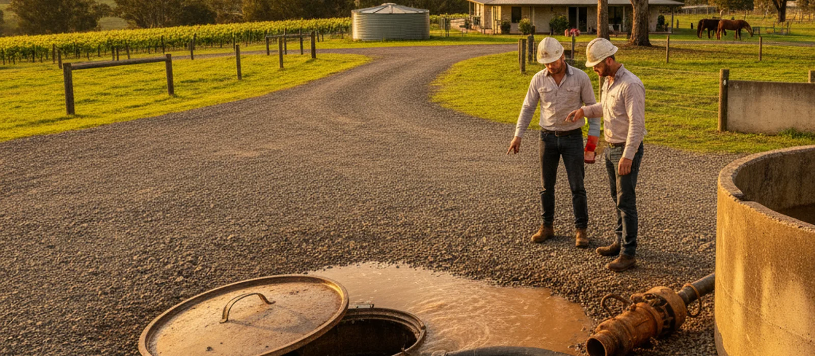 Professional septic technician in the Hunter Valley NSW